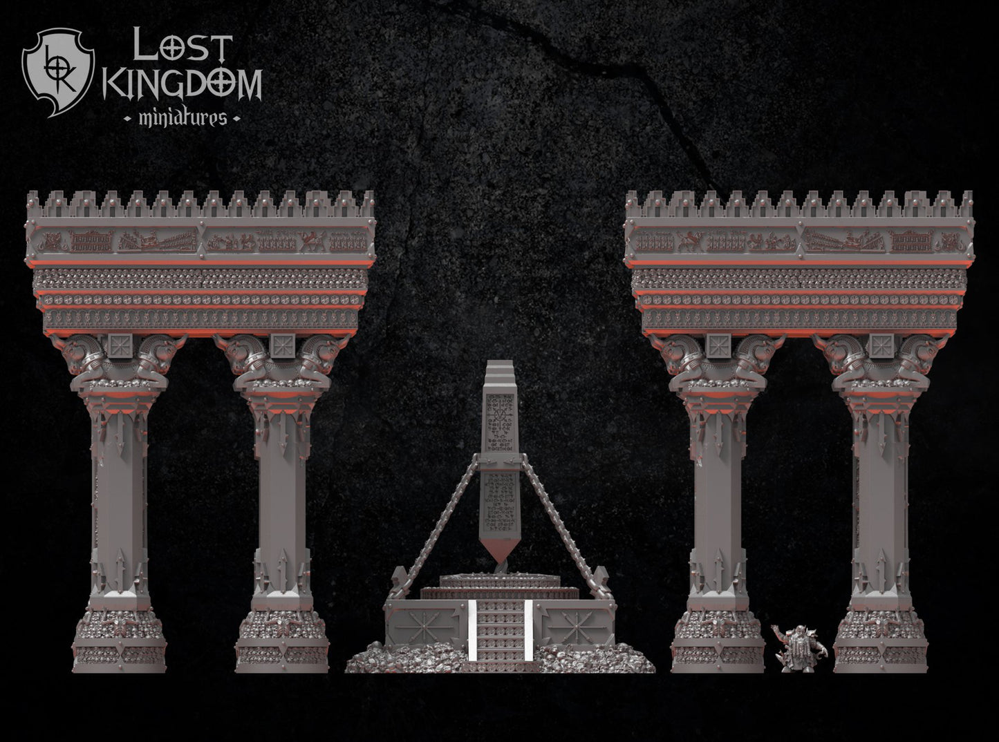 Chaos Dwarven Ziggurat Columns