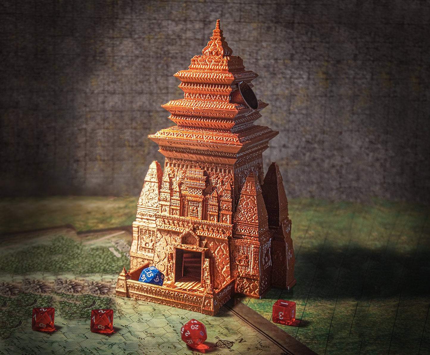 Monk Dice Tower