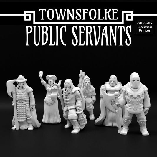 6pcs NPC Public Servants Set