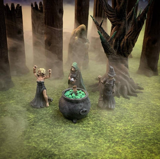 6pcs NPC Witch Coven Set
