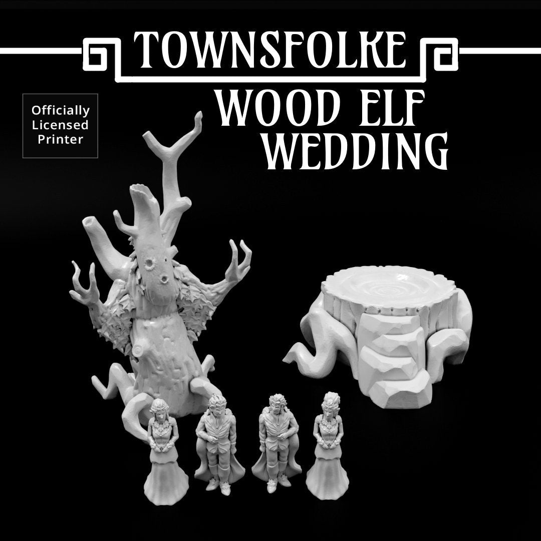 6pcs NPC Elf Wedding Set