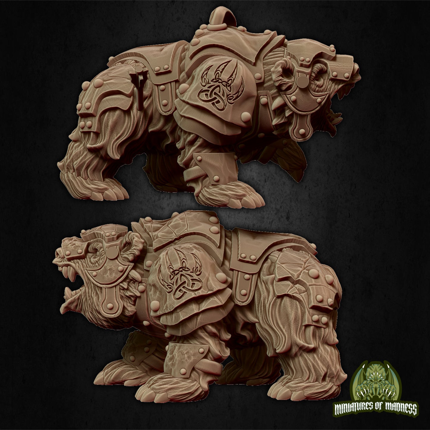 Dwarf King and Queen Warbears
